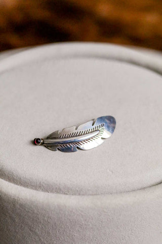 Vintage Southwest Feather Pin