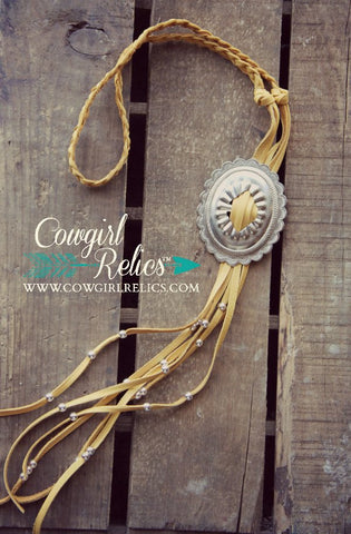 Appaloosa Fringe Bolo-Style Necklace - Cowgirl Relics