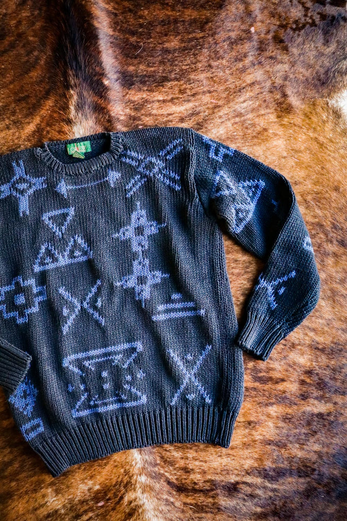 vintage southwest sweater