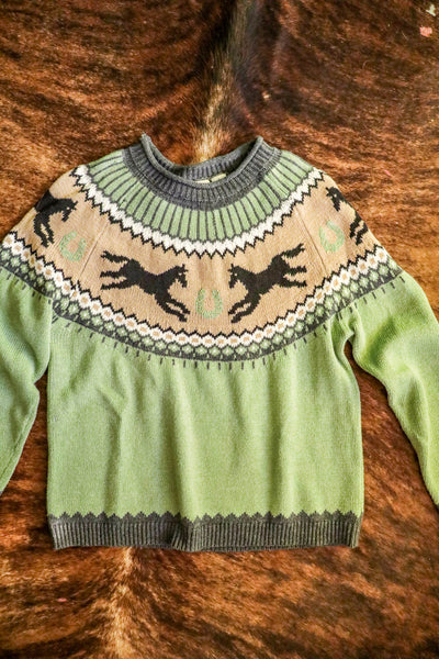 Vintage Horse Sweater