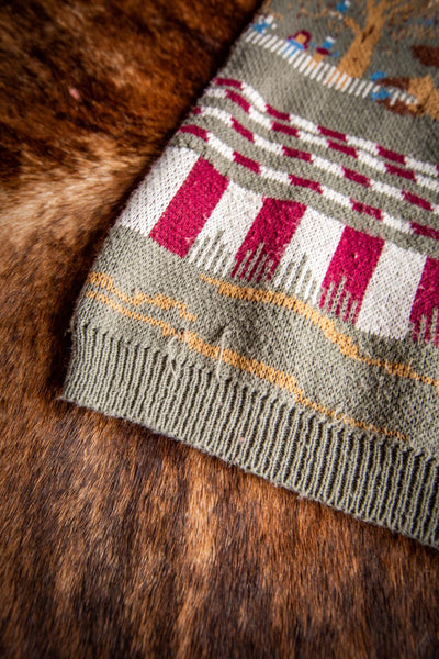 Vintage Horse Equestrian Sweater