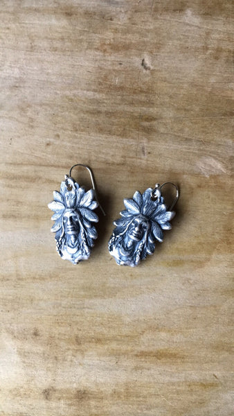 Big Chief Earrings - Cowgirl Relics