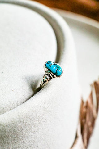 vintage southwest turquoise ring